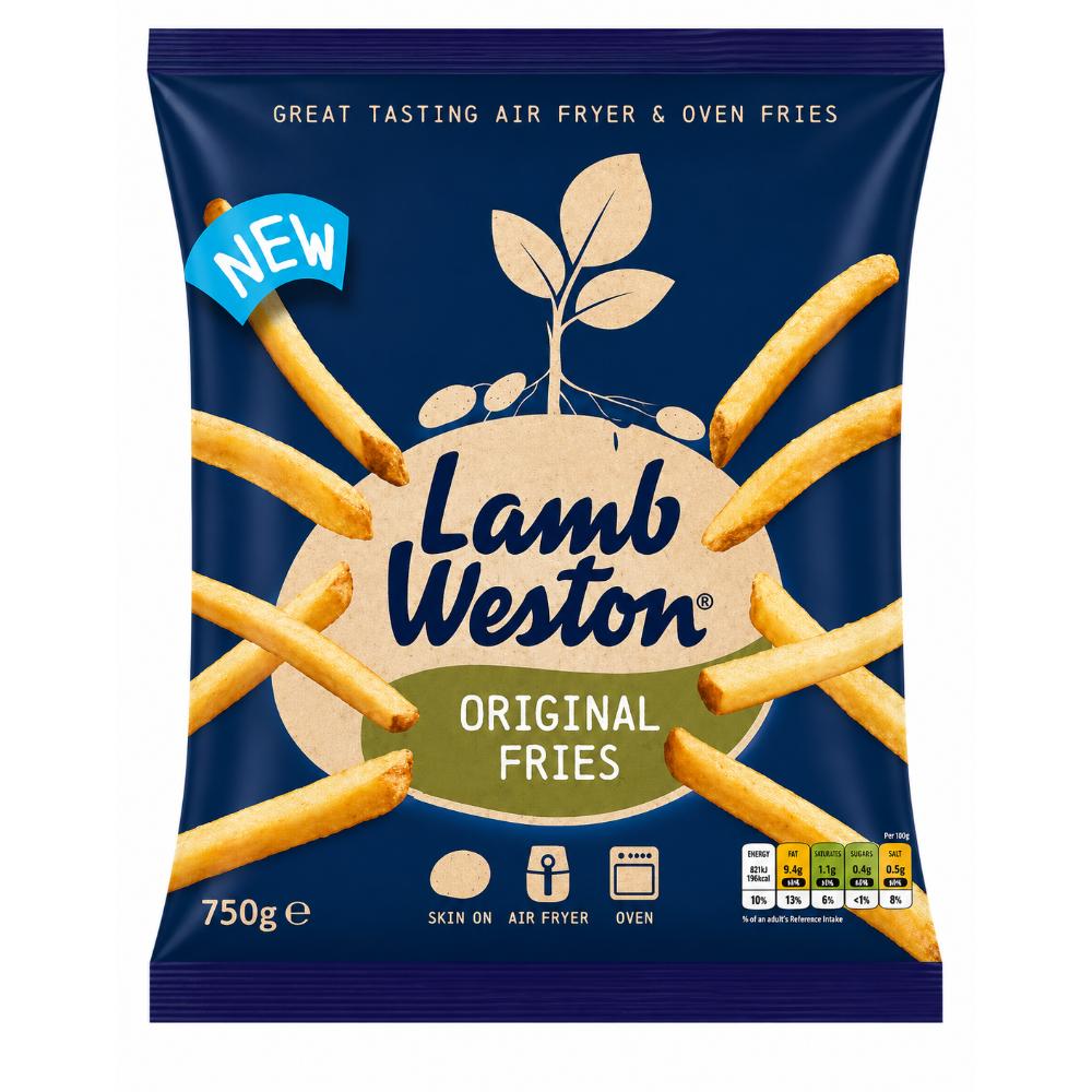 Papa Prefrita con Cascara 750 Gr. | Lamb Weston