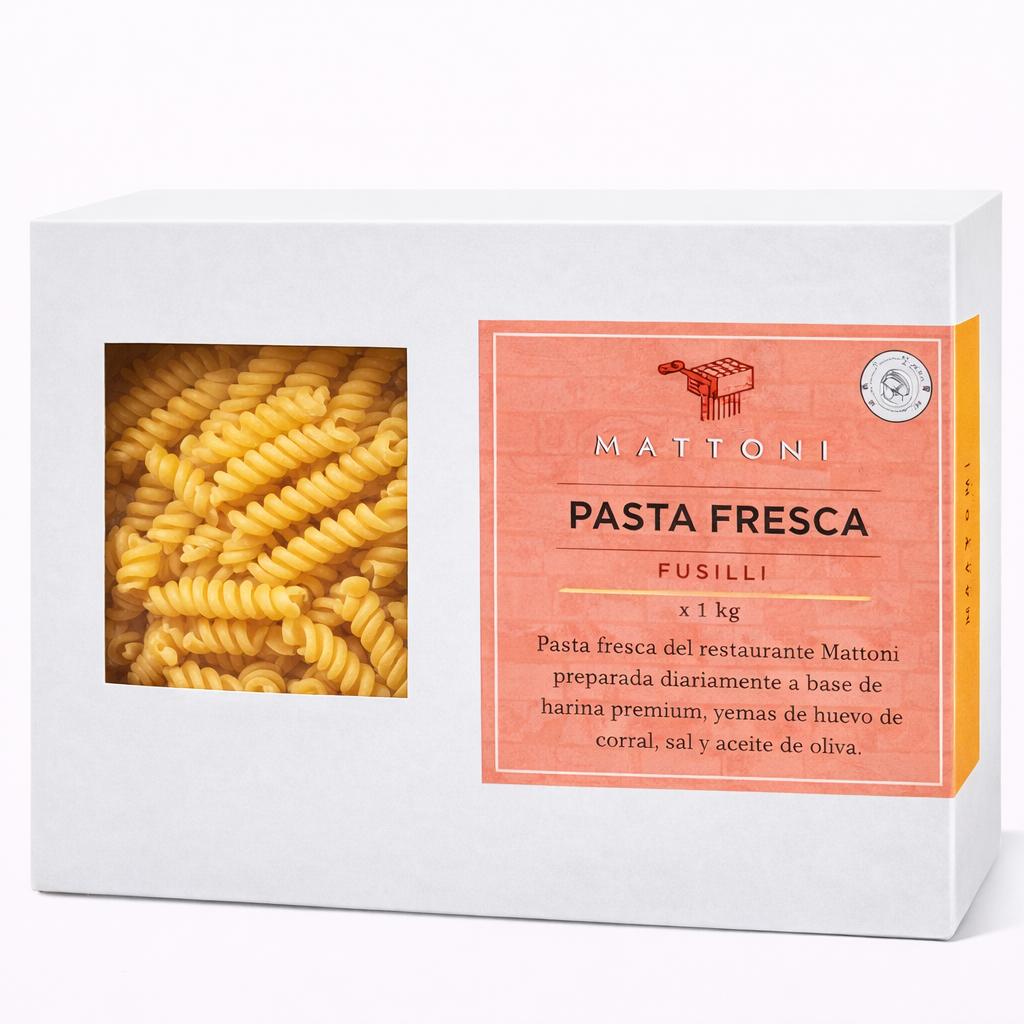 Pasta fresca Fusilli x 1 kg | Restaurante Mattoni