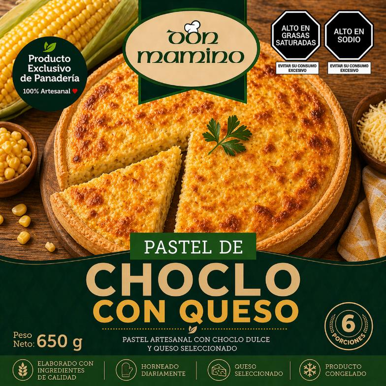 Pastel de choclo con queso 650g 06 porc | Panadería Don Mamino