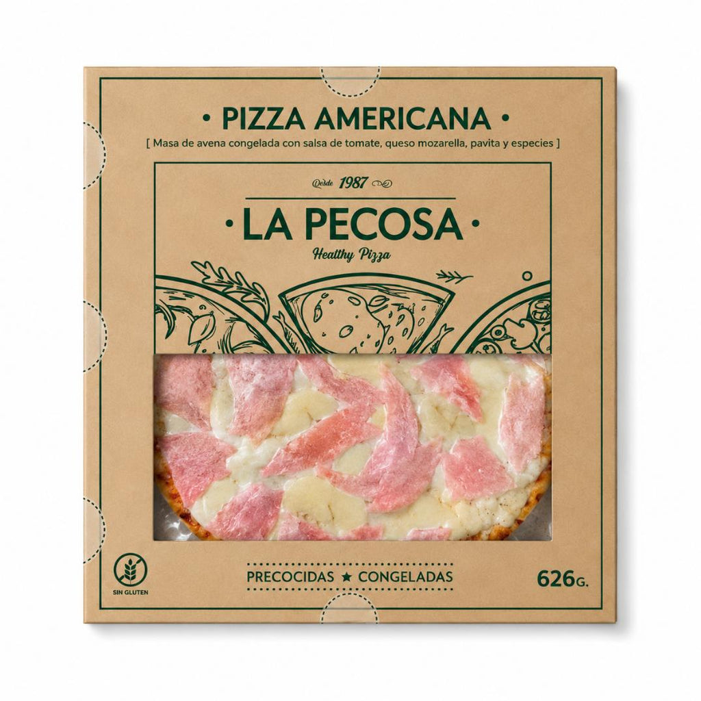 Pizza Americana personal 1 und | La Pecosa Healthy Food