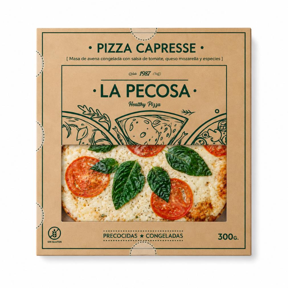 Pizza Capresse personal 1 und | La Pecosa Healthy Food