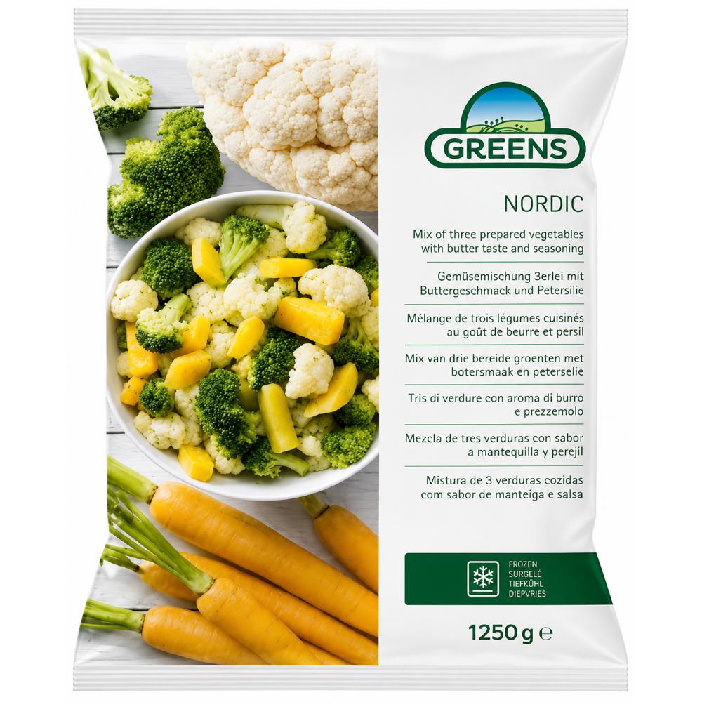 Plato Preparado Nordic 1.25 Kg. | Green Foods