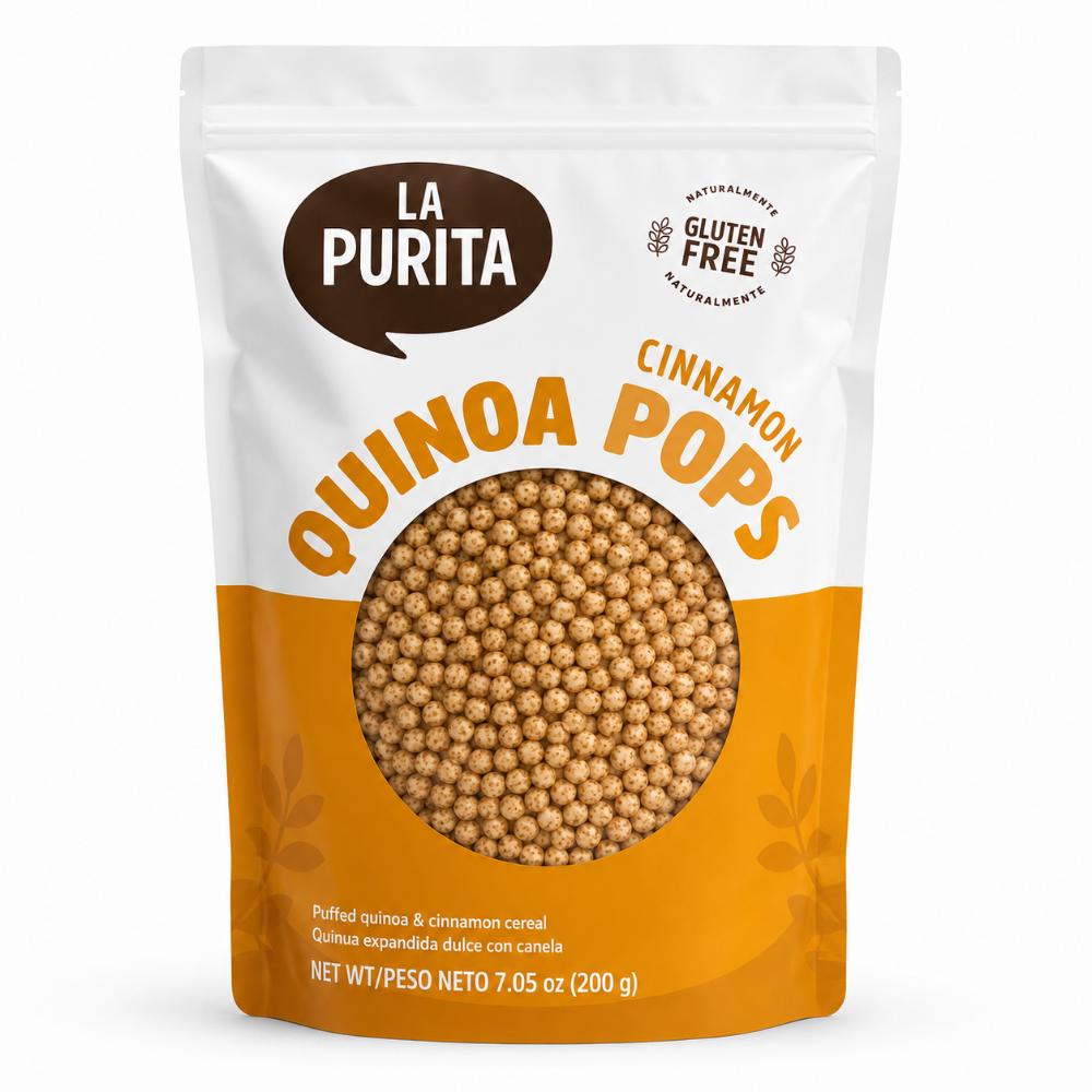 Quinua Pops Canela 200 Gr. | La Purita