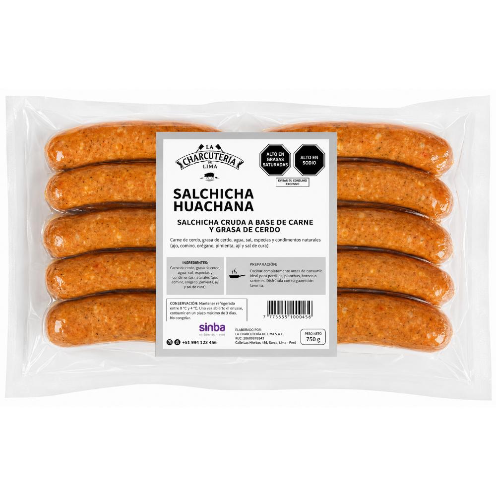 Salchicha Huachana 300 Gr. | La Charcutería de Lima