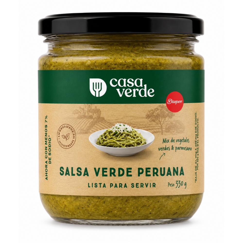 Salsa Verde Peruana 330 Gr. | Casa Verde