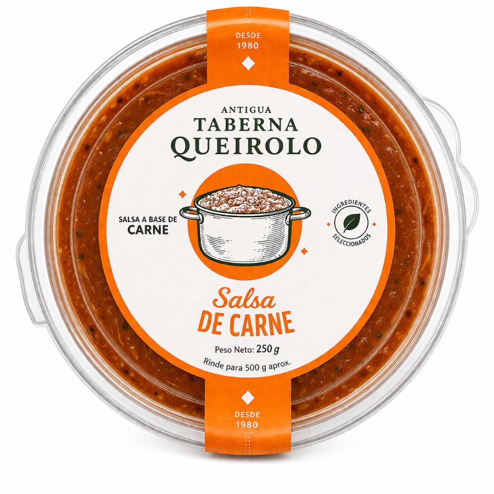 Salsa de Carne 250g | Antigua Taberna Queirolo