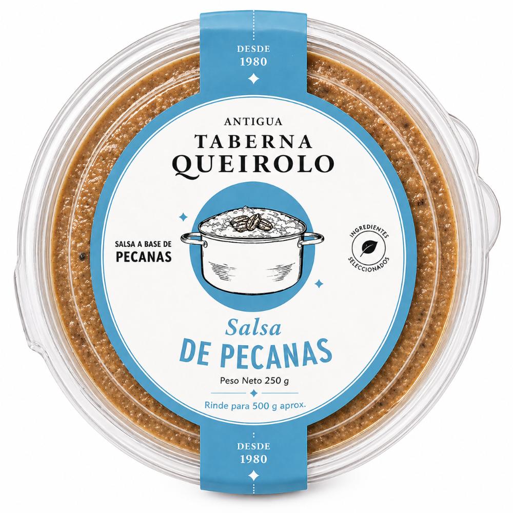 Salsa de Pecanas 250g | Antigua Taberna Queirolo