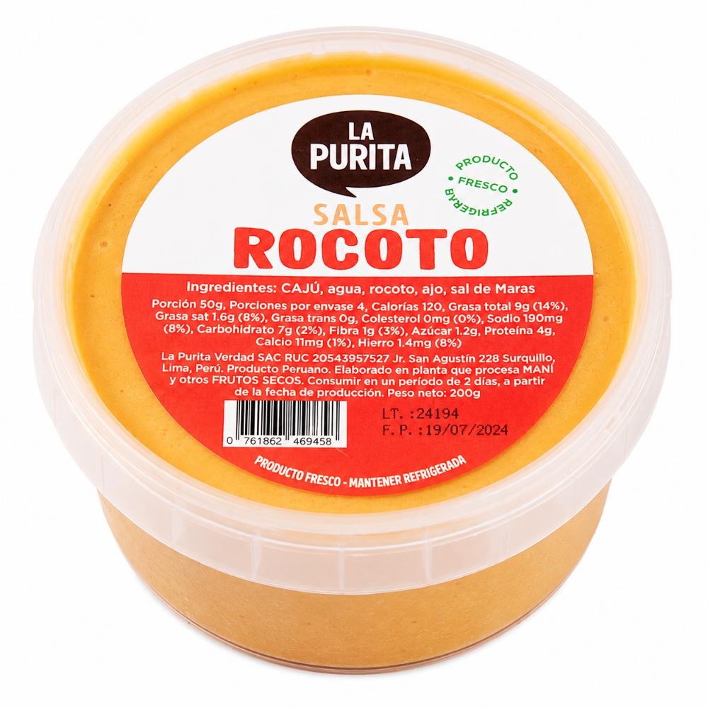 Salsa de Rocoto 200 Gr. | La Purita