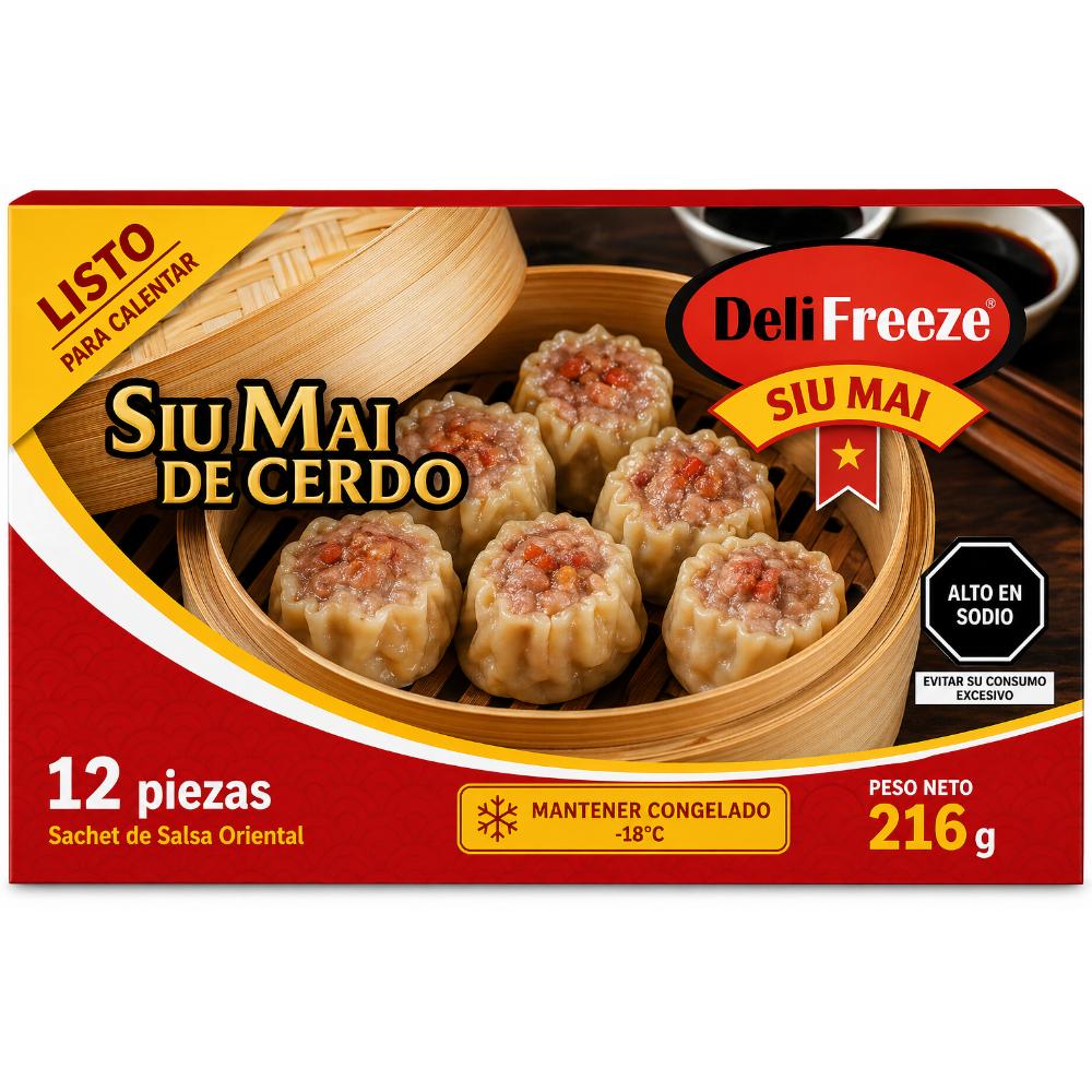 Siu Mai Cerdo 12 unds | DeliFreeze