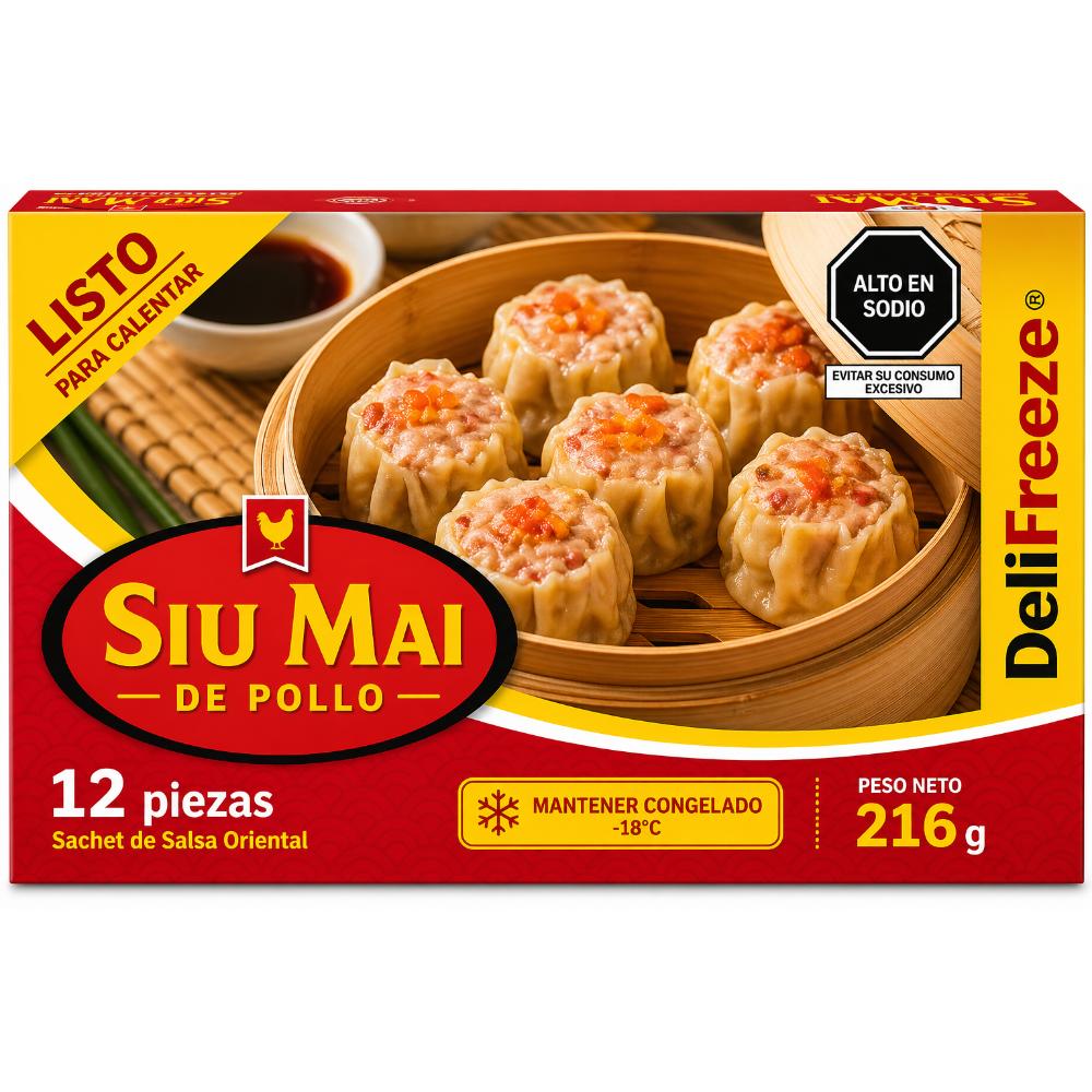 Siu Mai Pollo 12 unds | DeliFreeze