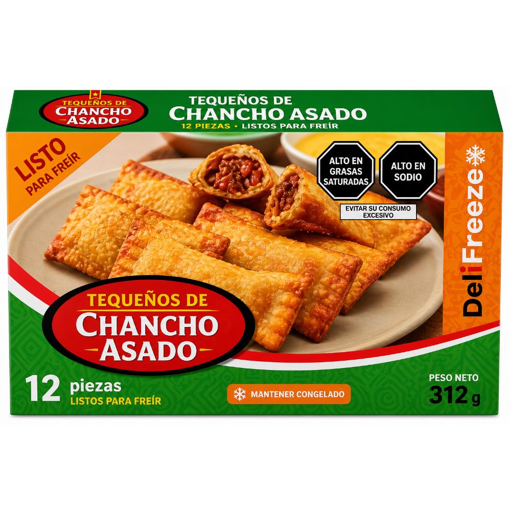 Tequeño Chancho Asado 12 unds | DeliFreeze