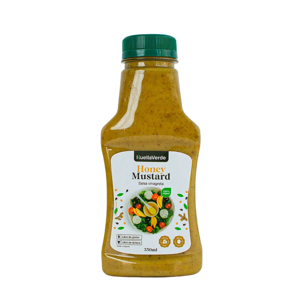 Salsa Vinagreta Honey Mustard 350ml Huella Verde