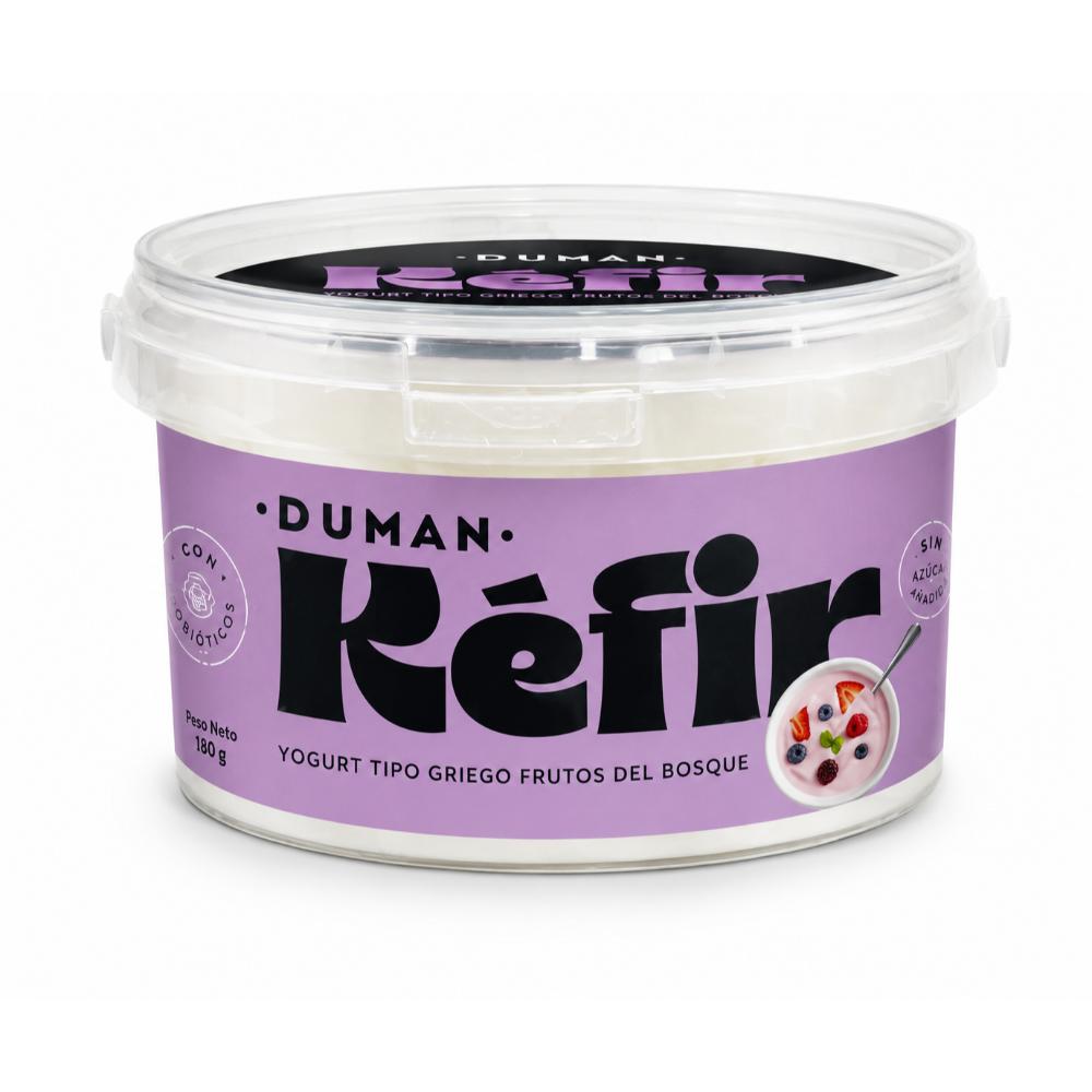 Yogurt Griego Kéfir Frutos del Bosque 500 Gr. | Duman