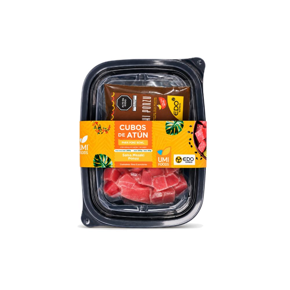 Atún Poke 280 GR. con Salsa Nikkei | Umi foods - iceQori