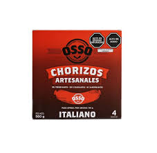Chorizo Italiano 4 unds Osso