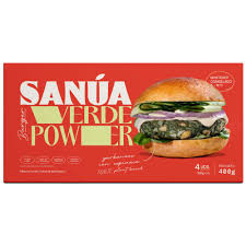 Burger verde power 100g 4unds Sanua