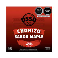Chorizo de Miel de Maple 4 unds Osso