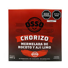 Chorizo de Mermelada de Rocoto y Aji Limo 4 unds Osso