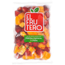 Mix Fresa, Papaya y Pina 1 kg El Frutero