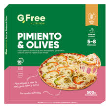 Pizza Pimiento & Olives 500g Gfree