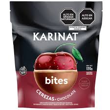 Bites Cereza Doble Chocolate 120g Karinat
