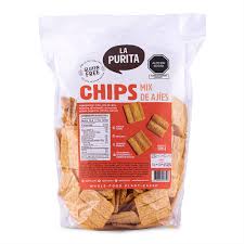 Chips de maiz mix ajies 200g La Purita