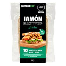 Jamon Vegano Lonchas 10 unds Peruvian Veef