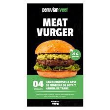 Meat Vurger 4 unds Peruvian Veef
