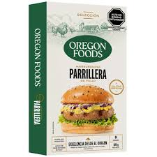 Hamburguesa Parrillera Pollo 4 unds Oregon Foods