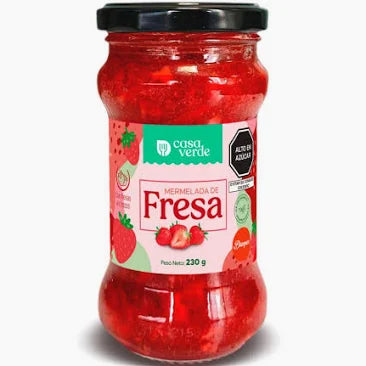 Mermelada de Fresa 230g Casa Verde