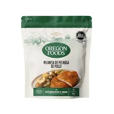 Milanesa de pechuga de pollo 4 unds Oregon Foods