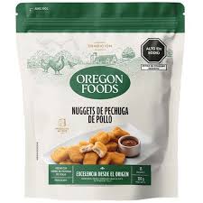 Nuggets de pechuga de pollo 15 unds Oregon Foods