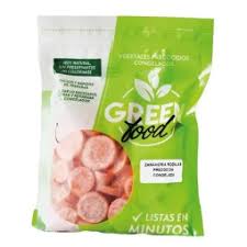 Zanahoria cortada en rodajas 400g Green Foods