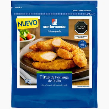 Tiras de Pechuga de Pollo 300g San Fernando