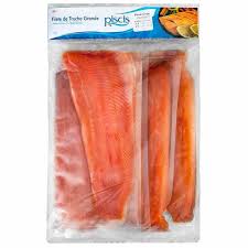 Filete Trucha arcoiris  con piel 200-300 1kg Piscis