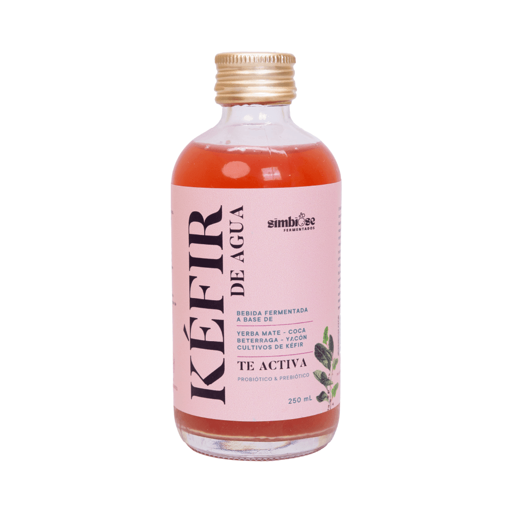 Kefir de agua herbal te activa 250ml Simbiose - ice Qori