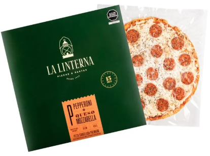 Pizza Pepperoni 1 und La Linterna