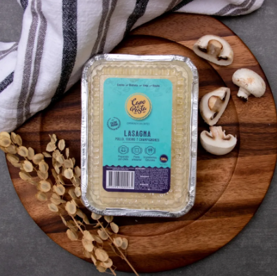 Lasagna de Pollo Tocino y Champignones 500g Capo di Pasta