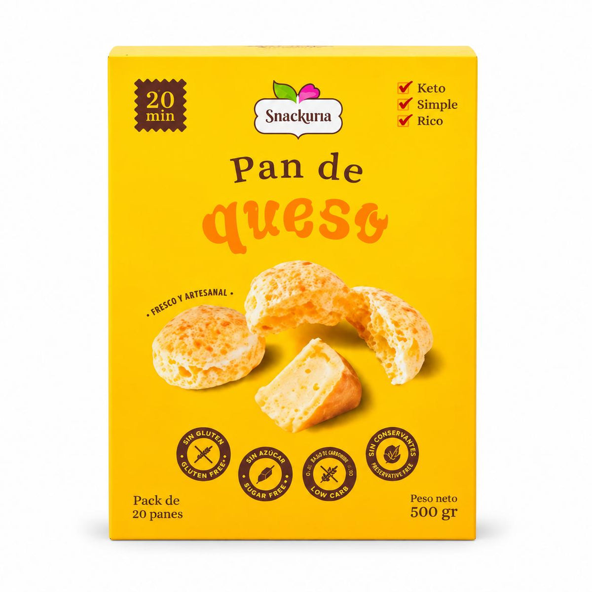 Pan de Queso Paria 500 GR. | Snackura - ice Qori