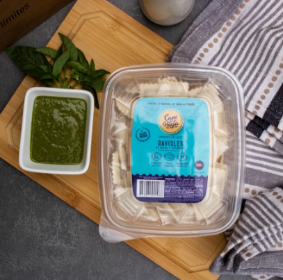 Ravioles de Ricotta y Espinaca 500g Capo di Pasta