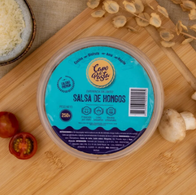 Salsa de Hongos 250g Capo di Pasta