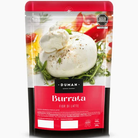 Mozzarella Burrata 200g Duman