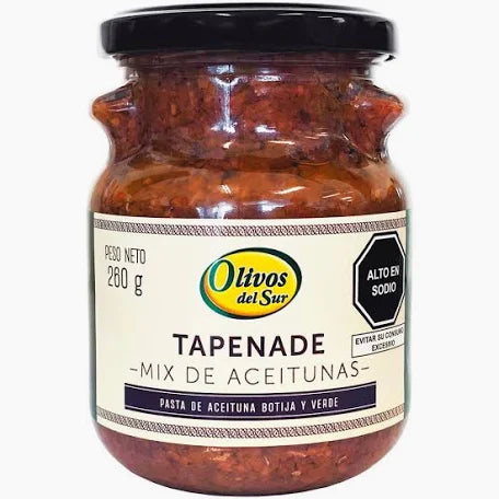 Tapenade de mix de aceitunas 260g Olivos del Sur