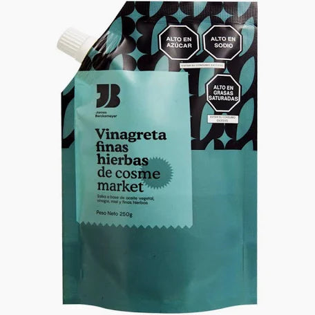 Vinagreta Finas Hierbas 250ml Cosme Market
