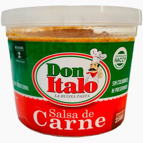Salsa de carne 250g Don Italo
