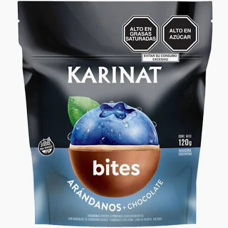 Bites Arandano Doble Chocolate 120g Karinat